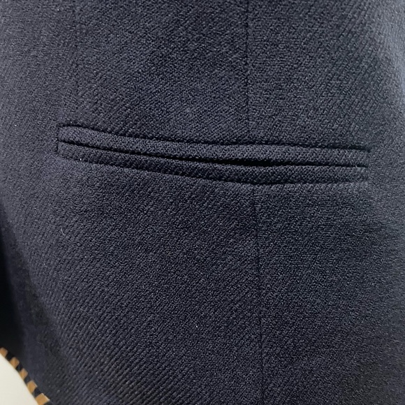 Louis Feraud Vintage Virgin Wool Blazer Navy Size Medium Excellent Condition - Picture 6 of 9
